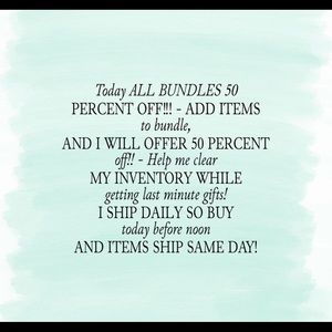 Bundle Discount!!
